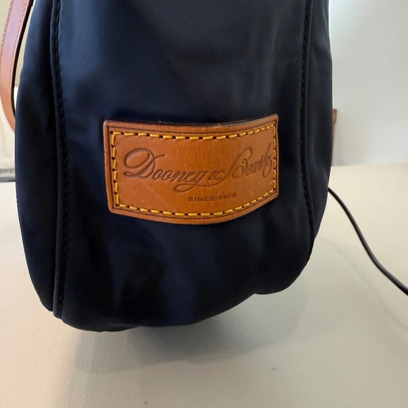 Dooney & Bourke Nylon Editors Tote Navy Blue - Picture 15 of 16